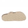 Sandalias Planas Mujer Inter-Bios 7232 Beig