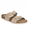 Sandalias Planas Mujer Inter-Bios 7232 Beig
