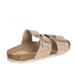 Sandalias Planas Mujer Inter-Bios 7232 Beig