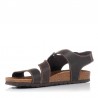 Sandalias Planas Hombre Inter-Bios 9557 Marron