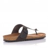 Sandalias Planas Hombre Inter-Bios 9510 Marron
