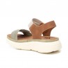 Sandalias Planas Mujer XTI 143986 Kaki