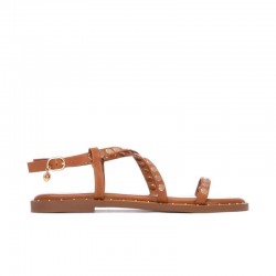 Sandalias Planas Mujer XTI 145357 Camel