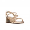 Sandalias de Tacón Mujer XTI 145260 Oro