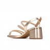 Sandalias de Tacón Mujer XTI 145260 Oro