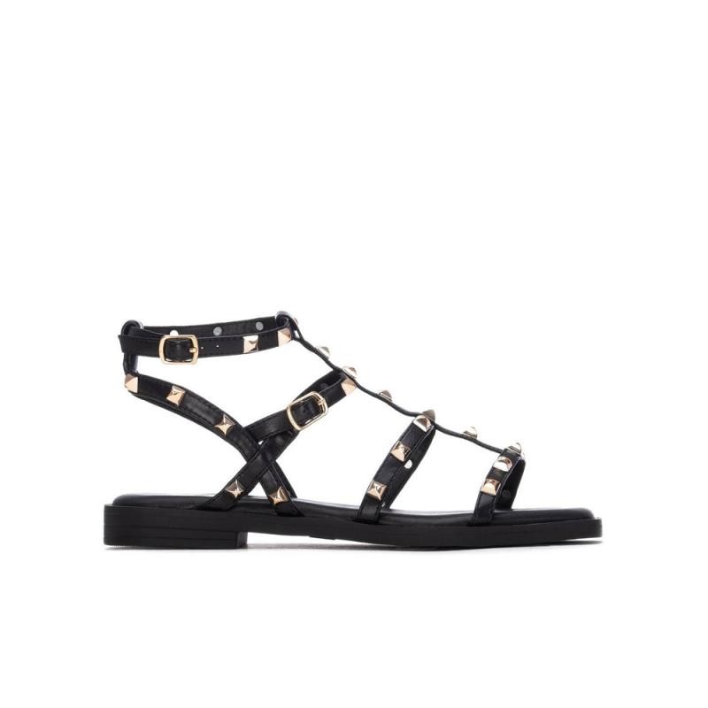 Sandalias Planas Mujer XTI 145149 Negro
