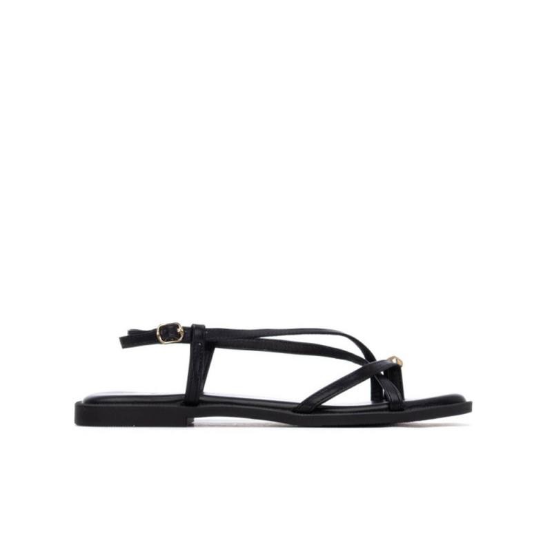 Sandalias Planas Mujer XTI 145358 Negro