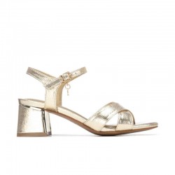 Sandalias de Tacón Mujer XTI 145344 Oro