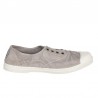 Zapatillas Lona Mujer Natural World 102E Gris-Gris
