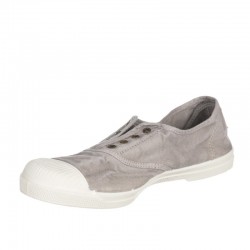 Zapatillas Lona Mujer Natural World 102E Gris-Gris
