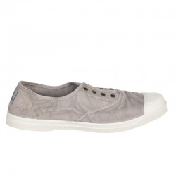 Zapatillas Lona Mujer Natural World 102E Gris-Gris