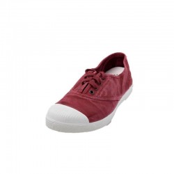 Zapatillas Lona Mujer Natural World 102E Burdeos