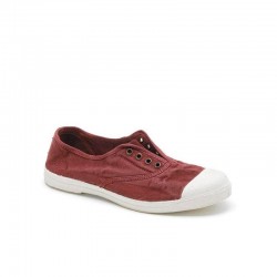 Zapatillas Lona Mujer Natural World 102E Burdeos