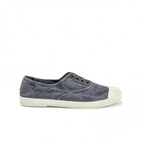 Zapatillas Lona Hombre Natural World 3102E Gris-Gris