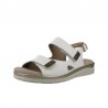 Sandalias Planas Mujer Pitillos 11000 Blanco