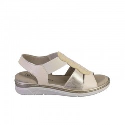Sandalias Planas Mujer Pitillos 11002 Beig