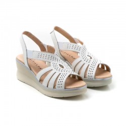 Cuñas Mujer Pitillos 11063 Blanco