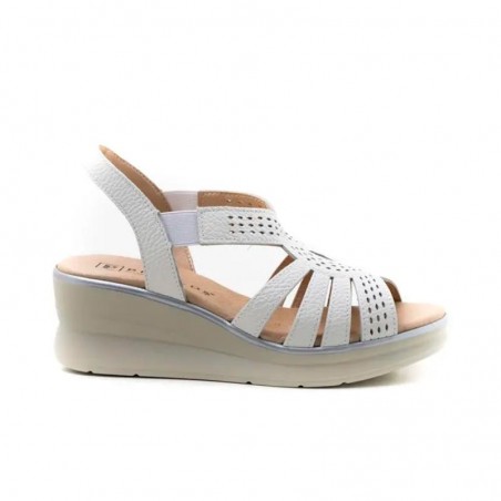 Cuñas Mujer Pitillos 11063 Blanco