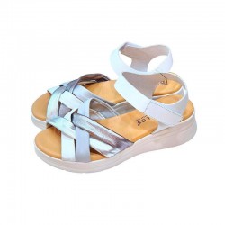 Cuñas de Esparto Mujer Pitillos 11290 Blanco