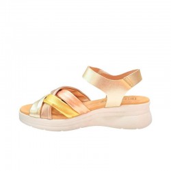 Cuñas de Esparto Mujer Pitillos 11290 Oro