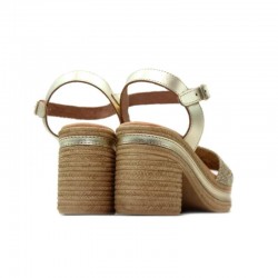 Sandalias de Tacón Mujer Pitillos 30210 Oro