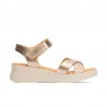 Cuñas de Esparto Mujer Pitillos 11292 Oro