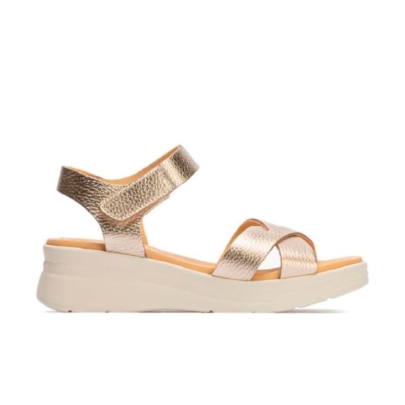 Cuñas de Esparto Mujer Pitillos 11292 Oro