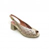 Sandalias de Tacón Mujer Pitillos 11210 Oro