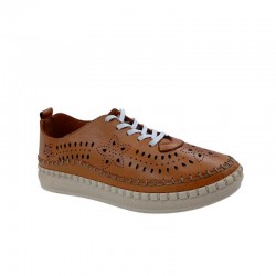 Zapatos Casual Mujer 48 Hrs 2801 Cuero
