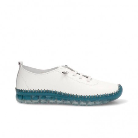 Zapatos Casual Mujer 48 Hrs 1601 Blanco
