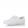 Zapatillas Lona Mujer Victoria Lona Inglesa Blanco