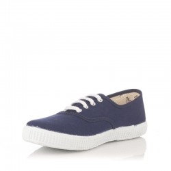 Zapatillas Lona Mujer Victoria Lona Inglesa Marino