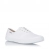 Zapatillas Lona Hombre Victoria Lona Inglesa Blanco