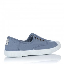 Zapatillas Lona Mujer Victoria Inglesa Lona Drec® Azul