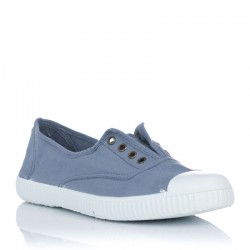 Zapatillas Lona Mujer Victoria Inglesa Lona Drec® Azul