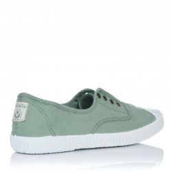 Zapatillas Lona Mujer Victoria Inglesa Lona Drec® Verde