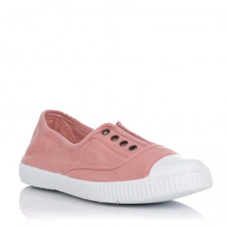 Zapatillas Lona Mujer Victoria Inglesa Lona Drec Rosa