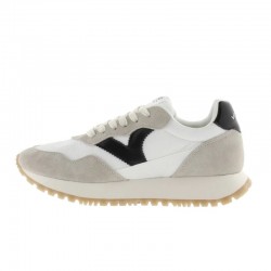 Sneakers Mujer Victoria Viento Nylon & Serraje Negro