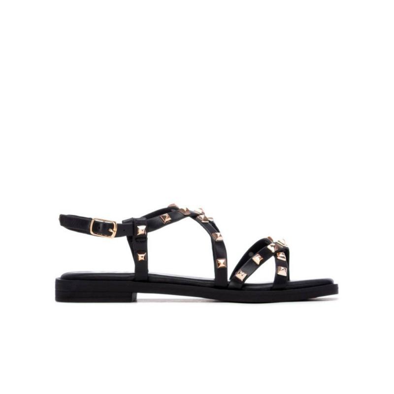Sandalias Planas Mujer XTI 145150 Negro