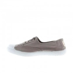 Zapatillas Lona Mujer Victoria 106623 Gris