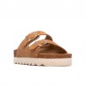 Sandalias Planas Mujer Refresh 175009 Camel