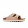 Sandalias Planas Mujer Refresh 175009 Beig