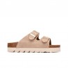 Sandalias Planas Mujer Refresh 175009 Beig