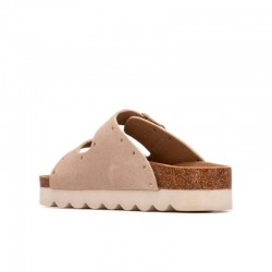 Sandalias Planas Mujer Refresh 175009 Beig
