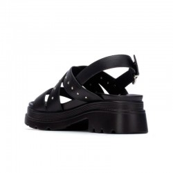 Sandalias Planas Mujer Refresh 175156 Negro