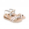 Sandalias Planas Mujer Porronet 3278 Blanco