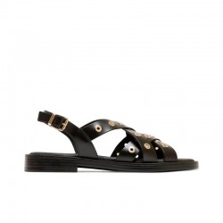 Sandalias Planas Mujer Porronet 3234 Negro
