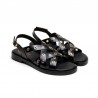 Sandalias Planas Mujer Porronet 3234 Negro
