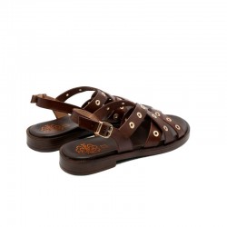 Sandalias Planas Mujer Porronet 3234 Moka