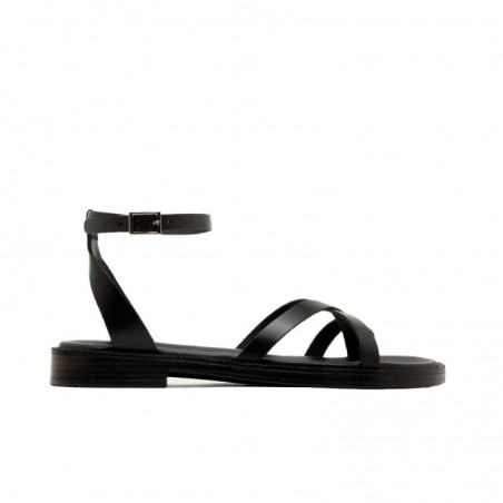 Sandalias Planas Mujer Porronet 3230 Negro